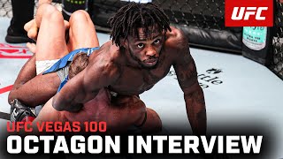 DaMon Blackshear Octagon Interview  UFC Vegas 100 [upl. by Onaled]