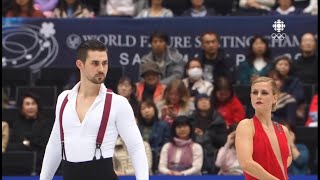 Madison Hubbell amp Zachary Donohue Worlds 2019 Warmup  RD CBC [upl. by Neo]