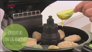 Receta con Tefal Actifry  Croquetas con calabacines [upl. by Muhcan]