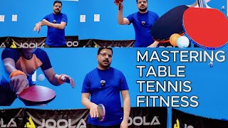 FITNESS Secrets of Pro Table Tennis Players [upl. by Yung]