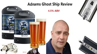 Adnams Ghost Ship 45 ABV Pale Ale Philips PerfectDraft Pro [upl. by Ramburt109]