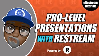 Captivate Your Audience Create Prolevel Presentations with Restream Studio [upl. by Buehrer]