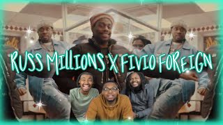 AMERICANS REACT TO Russ Millions x Fivio Foreign  Canarsie Official Video [upl. by Yaniv457]