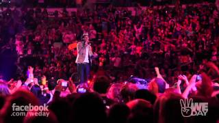 Knaan  Wavin Flag Live at We Day 2010 [upl. by Eecyaj319]