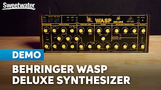 Behringer Wasp Deluxe Vintage Sting Meets Modular Musicality [upl. by Rbma]