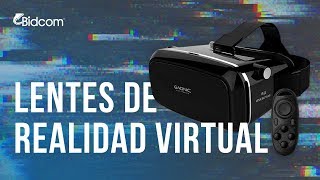 Lentes de Realidad Virtual Gadnic Box Visor Anteojos Casco Oculus 3D KVIRT004 [upl. by Eenel]