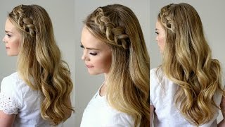 Dutch Headband Braid Tutorial  Missy Sue [upl. by Laucsap]