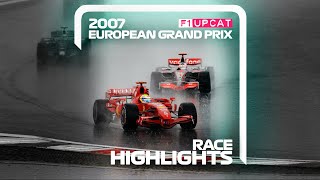 Formula 1 2007 European Grand Prix Highlights [upl. by Gracie]