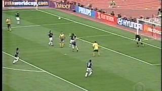 Copa 2002 Argentina 1x1 Suécia Globo [upl. by Fanchie]