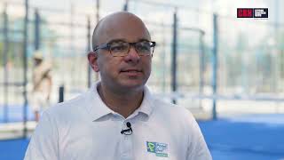 Exclusive interview with PadelPros new General Manager Sotiris Skiadas [upl. by Lissak]