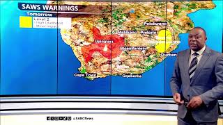 SA Weather Report  09 October 2024 [upl. by Joellyn]