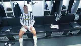 Cristiano Ronaldo llorando después de que Juventus fuera eliminada por el Porto en Champions Leage [upl. by Atinhoj482]