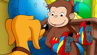 Georges le Petit Singe 🐵 Les nouveaux patins de George 🐵 Dessins Animés [upl. by Dieterich611]