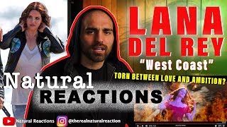 Lana Del Rey  West Coast Official Music Video REACTION [upl. by Dnar482]