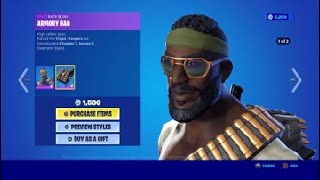 BANDOLIER “EPIC” OUTFIT 1500 V Bucks  Fortnite Review [upl. by Bellew497]