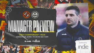 Dundee United Preview Kris Doolan  3rd May 2024 [upl. by Norod]