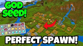 🔥GOD SEED Minecraft 121 Bedrock best survival seeds [upl. by Sukey980]