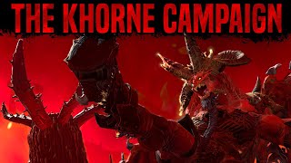 The Entire Khorne Campaign in Total War Warhammer 3  Massively Summarised Commentary [upl. by Ximenes]