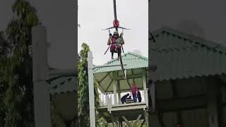 zipline😱 Kalaignar Centenary Park shorts [upl. by Baugh]