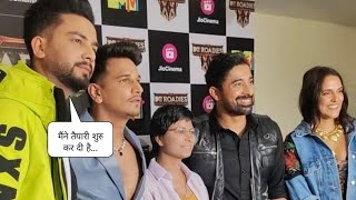 MTV Roadies Double Cross Press Meet with Elvish Yadav Rannvijay Singha Neha Dhupia amp Prince Narula [upl. by Amat356]