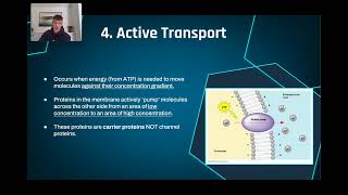 242  Movement across membranes Osmosis and Active transporting [upl. by Bertle]