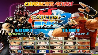 CAPCOM VS SNK 3 HD EDITION SUPER PLUS 2021 [upl. by Neelrad]