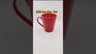 120z Conical Mug  Red glossy [upl. by Trisha]