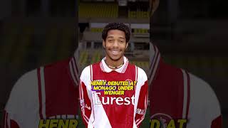 Thierry Henry FIRST and LAST Goal henry arsenal monaco icon [upl. by Alaek219]