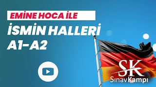 ALMANCA İSMİN HALLERİ A1A2 I EMİNE HOCA [upl. by Flanders]