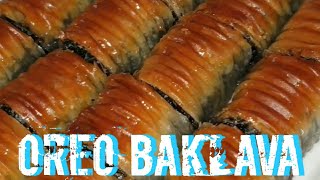 oreo baklava♡ للتأمل فقط بقلاوة أوريو [upl. by Russel]