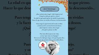 José Saramago Qué cuántos años tengo Miss Libros [upl. by Sheya]