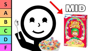 I Ranked EVERY Cereal… [upl. by Salvatore]