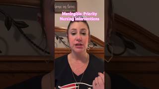 🧠Priority nursing care for patients with meningitis nursing nursingstudent [upl. by Robison78]