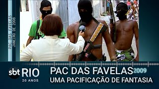 SBT Rio 20 Anos Mônica Puga entrevista traficantes do Complexo do Alemão [upl. by Leik]