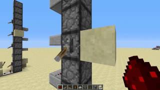 Minecraft 15  Item Elevators in 13w09c [upl. by Lindell]