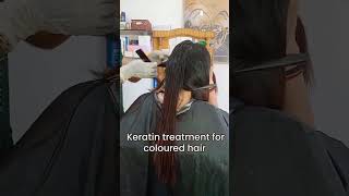 Keratin treatment hair steghtning smoothening 😍😍 [upl. by Inesita]