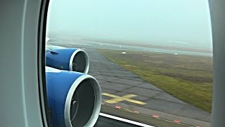 British Airways Airbus A380 “Super Jumbo” Take Off Frankfurt FRA [upl. by Reffinej]