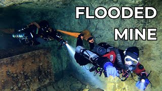 Diving inside a flooded mine [upl. by Adaha]