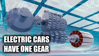 Why Do Electric Cars Only Have 1 Gear [upl. by Cirde758]