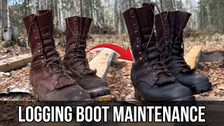 PNW Boots Full Maintenance Routine [upl. by Dugas]