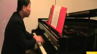 1 Etude Will o the Wisp John Thompson Easiest Piano Course Part 8 [upl. by Frerichs]