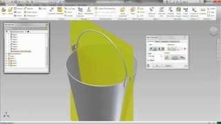 Applying Limits to a constraint AutoDesk Inventor 2012 Modified [upl. by Noslen625]