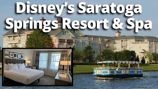 Disneys Saratoga Springs Resort 2Bedroom Villa and Resort Tour [upl. by Ennaer654]