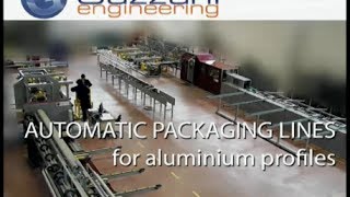 Aluminum profiles packaging machines [upl. by Brottman]