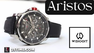 WISHDOIT Aristos  One of the Best Skeleton Watches to BUY [upl. by Atimed]