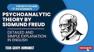 Psychoanalysis Theory by Sigmund Freud with detailed explanation for both PG and UG students [upl. by Norabel]