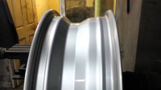 Buckled Brabus Alloy Wheel Repair [upl. by Stark66]