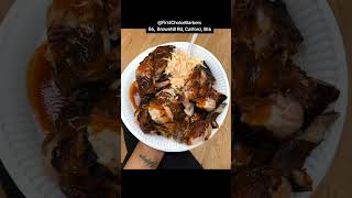 JerkALicious  food promo jerk jamaican jerkchicken catford firstchoicebarbers fyp [upl. by Nimsay]