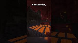 How to find a Nether Fortress In Minecraft [upl. by Peery]