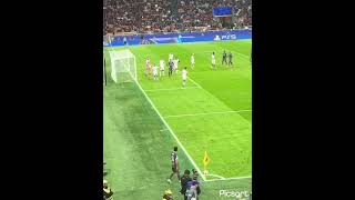 La perla di Pulisic dalla bandierina il gol in diretta stadio San siro [upl. by Tiena]